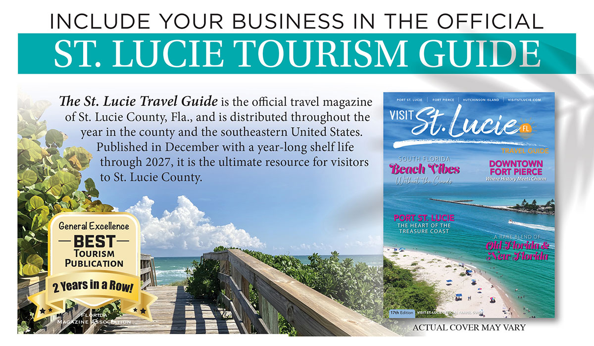 Advertise in the St. Lucie Travel Guide
