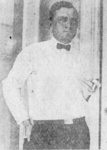 J.R. Cates was the teller at the Bank of Pompano when it was robbed by the Ashley Gang Sept. 12, 1924.