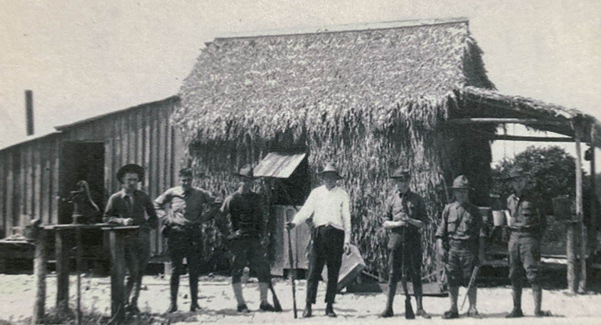 Although deputies were unable to capture members of the Ashley Gang during an October 1924 search, they did uncover an ammunition dump they said belonged to the gang.