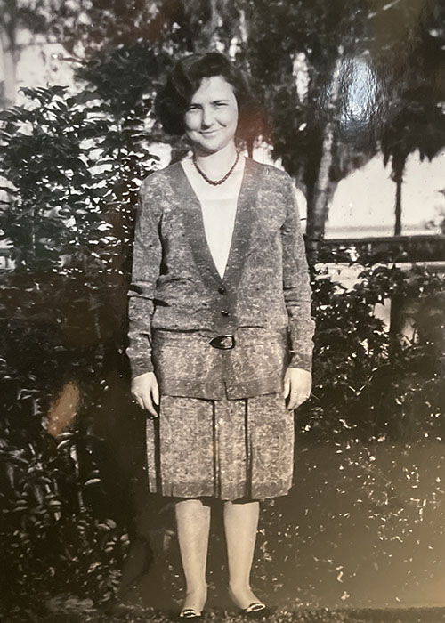 Laura Upthegrove and John Ashley in their last years together. Laura’s uniform and John’s military cap may have been part of a disguise.