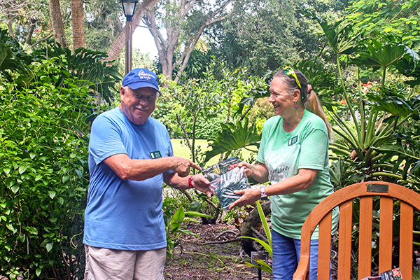 The illumination team, including Jay Jarossy and Laura Cooper, began work months before the festival, checking out older displays and creating new ones.