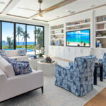 An oceanfront estate with expansive views delivers privacy and luxury to this Jensen Beach home.