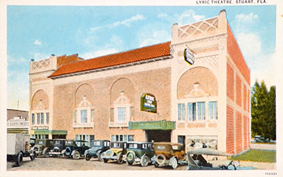 Many different postcards were made featuring Stuart’s treasured theatre. This one is from the 1920s.