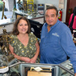 St. Lucie Jewelry and Coins Manager Dawn Springsteen has played an important role in helping the store reach its 30th anniversary says owner Hawk Levy.