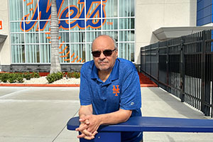 Like all Mets fans of a certain age, Jim Fertitta can tell you exactly where he was when the Amazin’ Mets won the World Series in 1969. Fertitta leads a 300-strong fan club for the New York & St. Lucie Mets.