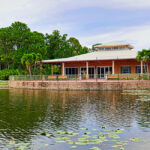 Port St. Lucie Botanical Gardens exudes peace and tranquilly from the lake where weddings are often held to its colorful gardens and winding paths.