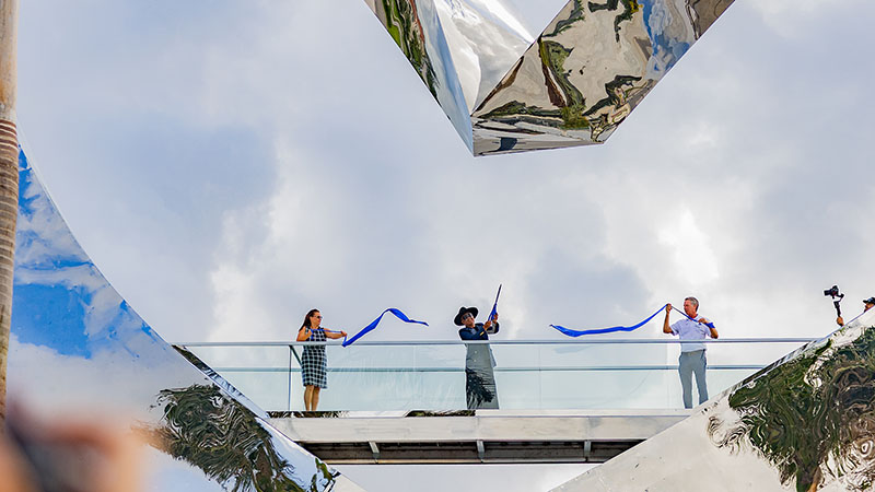 Ribbon cutting ceremony