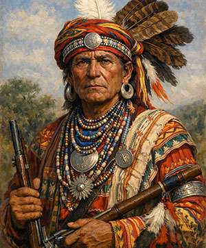 Chief Echo Emathla Chupco, uncle of Polly Parker