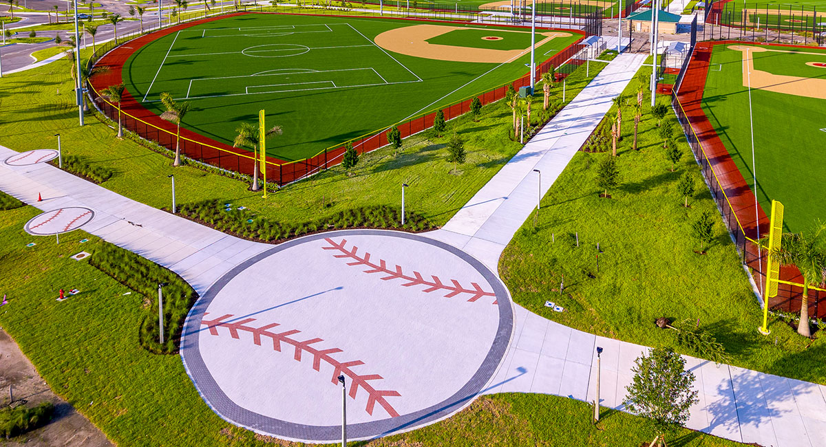 baseball diamond