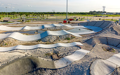new BMX adaptive, all-wheel racetrack